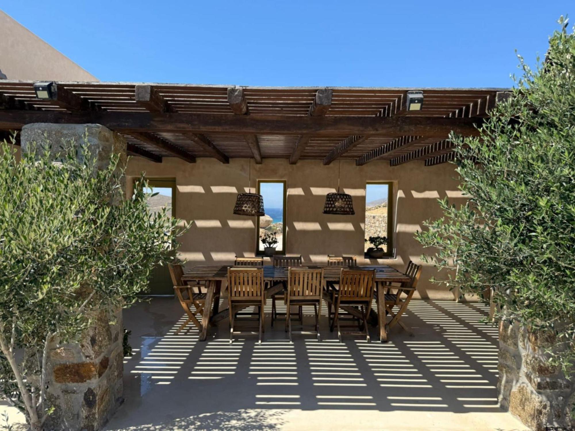 Aviola Mykonos Villa Ftelia  ภายนอก รูปภาพ